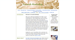 Desktop Screenshot of cornishworkshop.co.uk