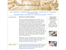 Tablet Screenshot of cornishworkshop.co.uk